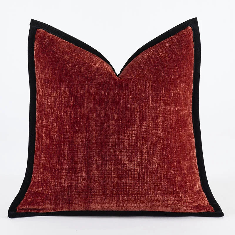 White Black Cushion Cover Jacquard Luxury Comfortable Pillow Covers Decorative for Sofa Chair Bed Home Room Decor Pillowcase